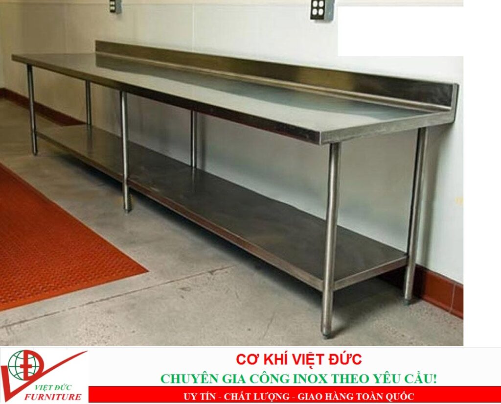 Bàn Bếp Inox Công Nghiệp B-109 1 1
