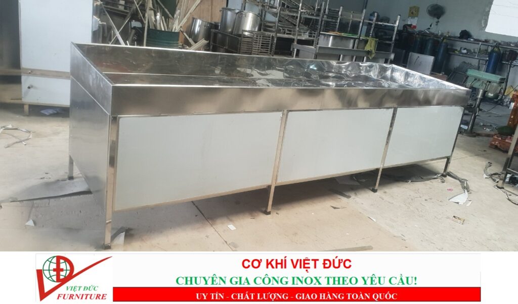 Bàn Bếp Inox Công Nghiệp B-111 1 1