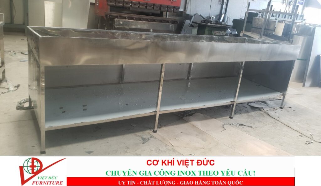 Bàn Bếp Inox Công Nghiệp B-112 1 1