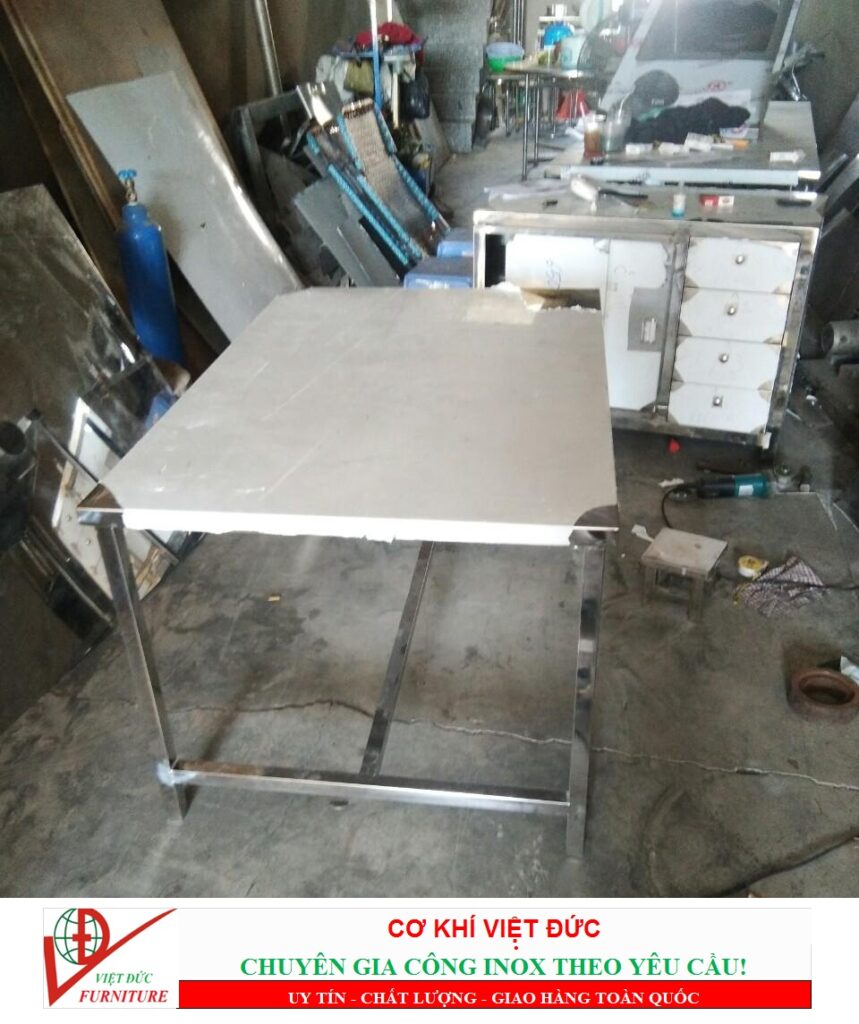 Bàn Bếp Inox Công Nghiệp B-52 1 1
