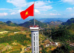 cột cờ đẹp tại Bạc Liêu