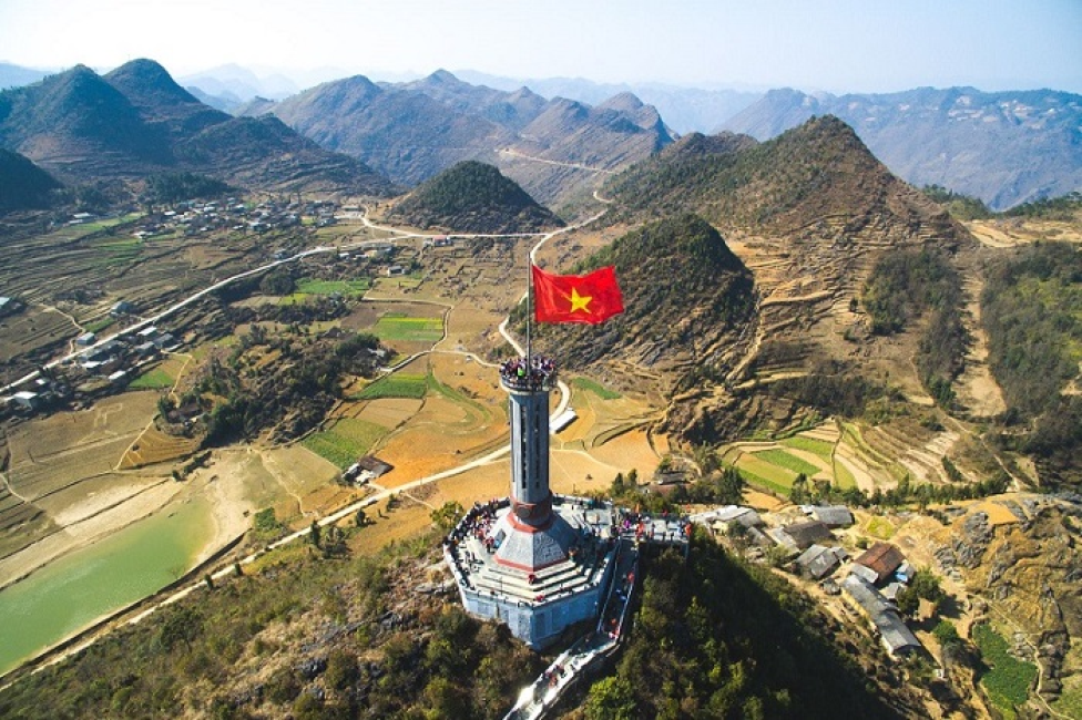 Cột cờ Lũng Cú tại Hà Giang