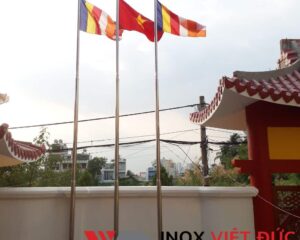 Cột cờ 5m cho đình chùa