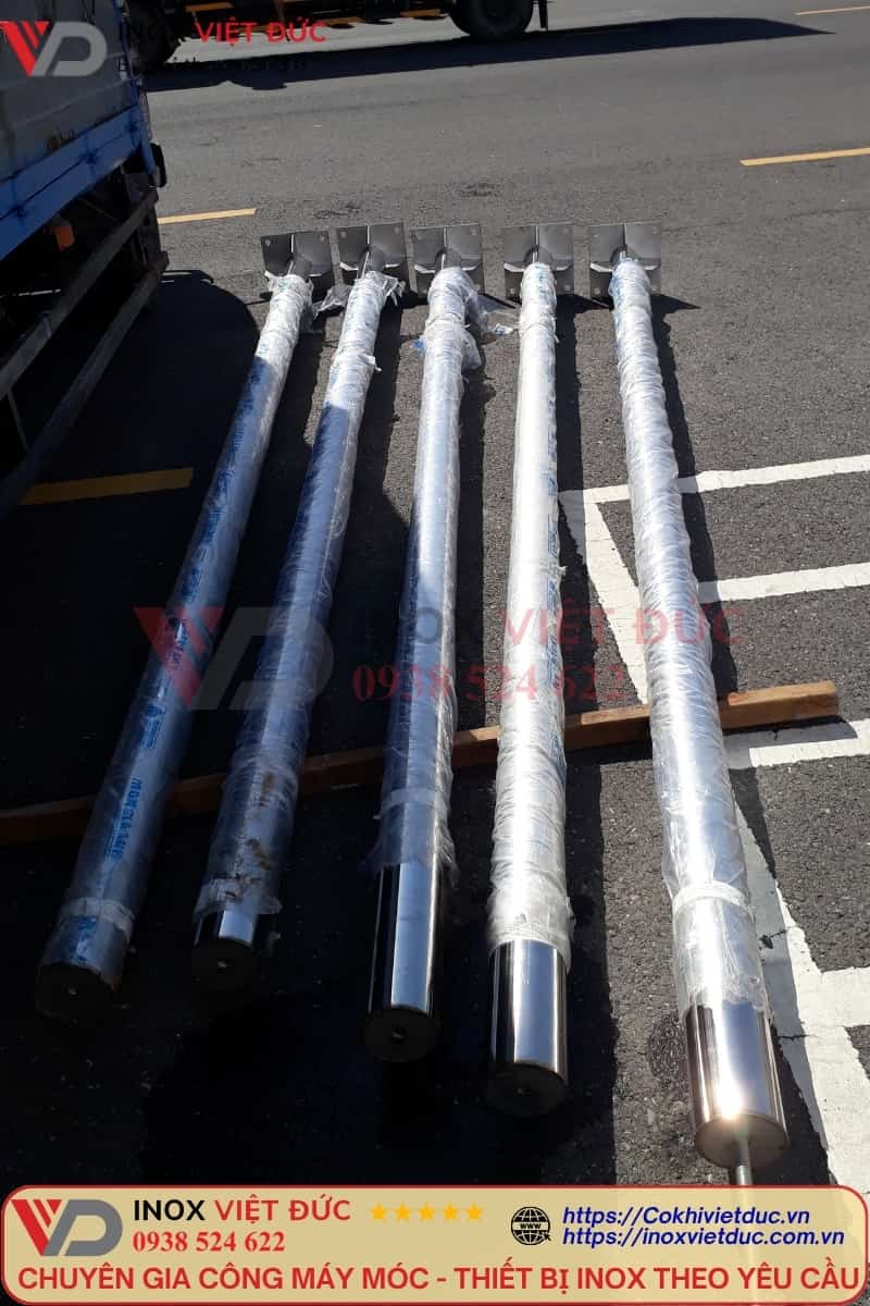 Cột cờ inox 10m