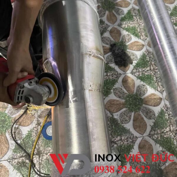 cột cờ inox 304 cao 10m sáng bóng bền đẹp