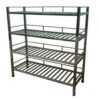KỆ SONG 4 TẦNG CHO BẾP INOX 304 POSCO