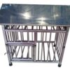 chuong cho inox co mai che