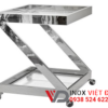 Xe đẩy inox chữ Z