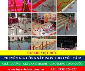 Cột chắn inox chất lượng giá rẻ TPHCM Long An-Tây Ninh