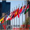 CỘT CỜ INOX NGOÀI TRỜI CAO 4M