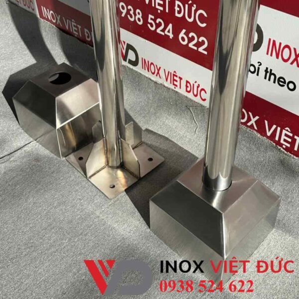 Cột cờ inox 304 ngoài trời 6m