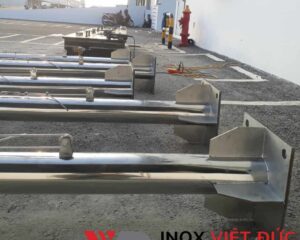 Cột Cờ Inox 7m Ngoài Trời