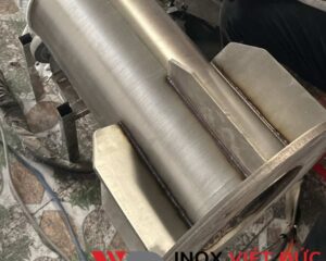 bản mã cột cờ inox 304 cao 15m