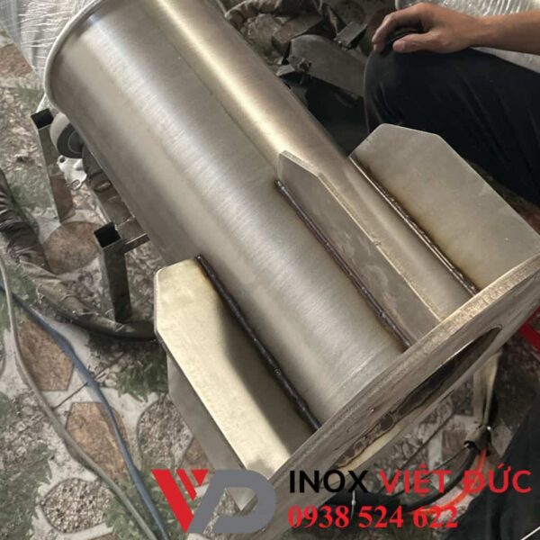 bản mã cột cờ inox 304 cao 15m