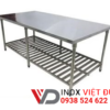 bàn bếp inox 1 nan dưới