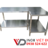 bàn bếp inox chữ L