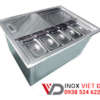 Thùng đá inox nhỏ