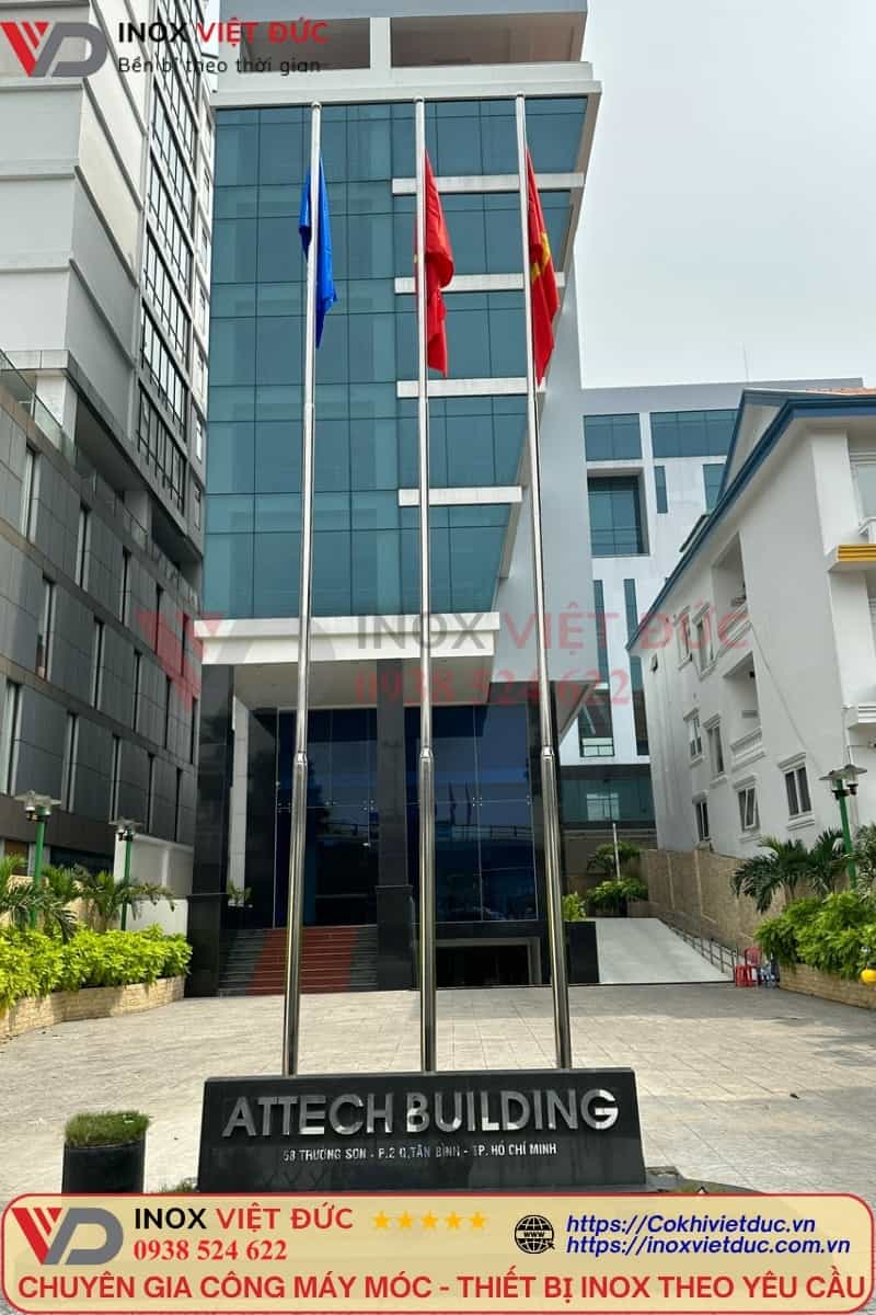 Cột Cờ Inox Chất Lượng Cao