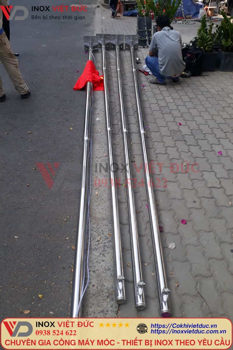 Thân cột cờ inox 
