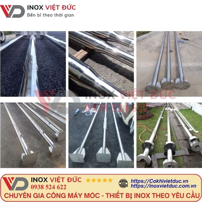Thân cột cờ inox 304 cao cấp