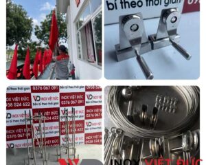Phụ kiện cột cờ inox 304 cao cấp