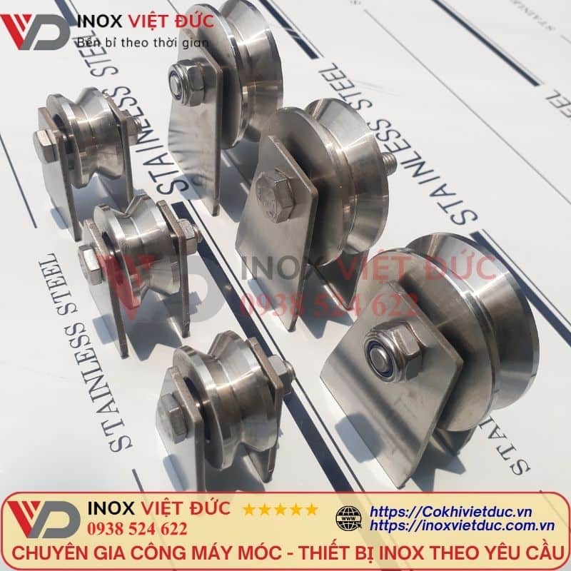 Ròng rọc cột cờ inox