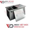 ảnh đại diện bể tách mỡ nhà hàng inox 304 dung tích 700l