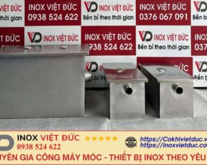 Thùng Tách Mỡ Gia Đình 90L 8 bể tách mỡ gia đình 90l inox 304 ba ngăn lọc rác tách dầu mỡ