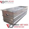 Ảnh đại diện bể tách mỡ 4000L inox 304, thiết kế âm sàn với cấu tạo đa ngăn tách mỡ – lắng bùn cho hệ thống thoát nước công trình.