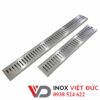 Máng thu nước inox 304 bếp công nghiệp dạng rãnh dài, gia công theo kích thước và yêu cầu thoát nước sàn