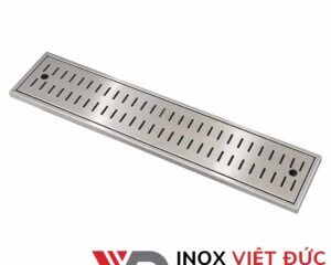 Mương thoát nước inox âm sàn gia công theo kích thước tại Inox Việt Đức