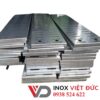 Nắp thoát sàn inox 304 dạng nắp rãnh tháo rời, gia công theo kích thước để che phủ mương thu nước