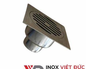 Phễu thu sàn inox phi 60 90 110 bằng inox 304 gia công theo yêu cầu tại Inox Việt Đức