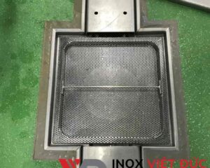 Thoát sàn inox chống mùi bếp công nghiệp – sản phẩm gia công theo yêu cầu tại Inox Việt Đức