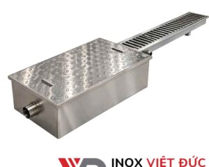 Thoát sàn inox gia công theo chiều dài, chiều rộng và chiều sâu yêu cầu