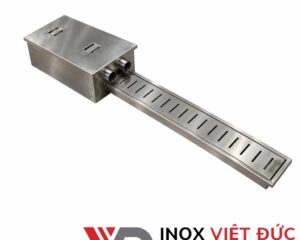Thoát sàn inox theo bản vẽ công trình gia công theo yêu cầu kỹ thuật tại Inox Việt Đức