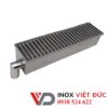 Vỉ thoát nước inox chống đọng bẩn gia công theo kích thước tại Inox Việt Đức