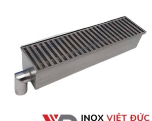 Vỉ thoát nước inox chống đọng bẩn gia công theo kích thước tại Inox Việt Đức