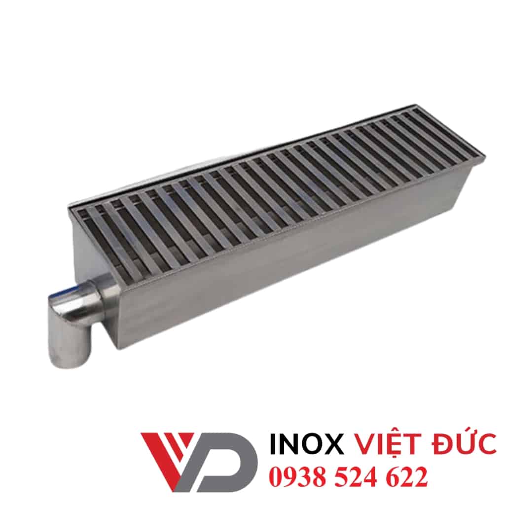 Vỉ Thoát Nước Inox Chống Đọng Bẩn 1 Vỉ thoát nước inox chống đọng bẩn gia công theo kích thước tại Inox Việt Đức