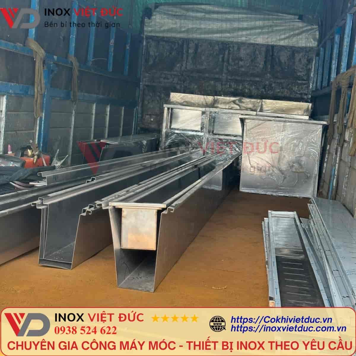 Quy trình gia công vỉ thoát sàn inox tại Inox Việt Đức từ thiết kế, cắt chấn, hàn lắp ráp đến hoàn thiện sản phẩm