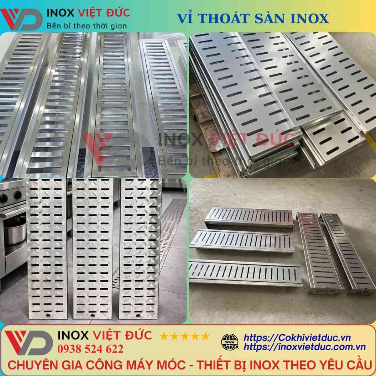 Nắp rãnh thoát sàn inox dùng để che miệng rãnh thu nước và thuận tiện tháo lắp vệ sinh